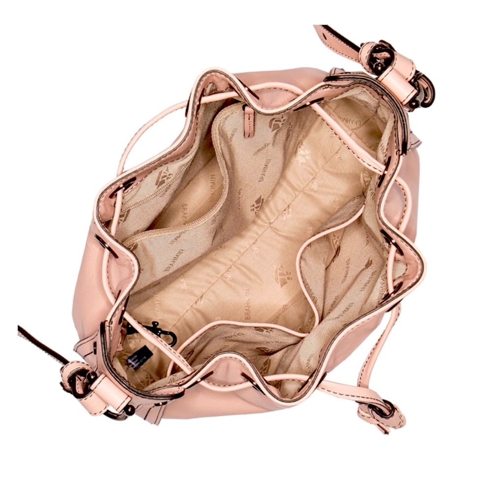 NWT “LESS THAN PERFECT” Brahmin BLAIR BLOSSOM GALVESTON DEAL - Picture 5 of 9